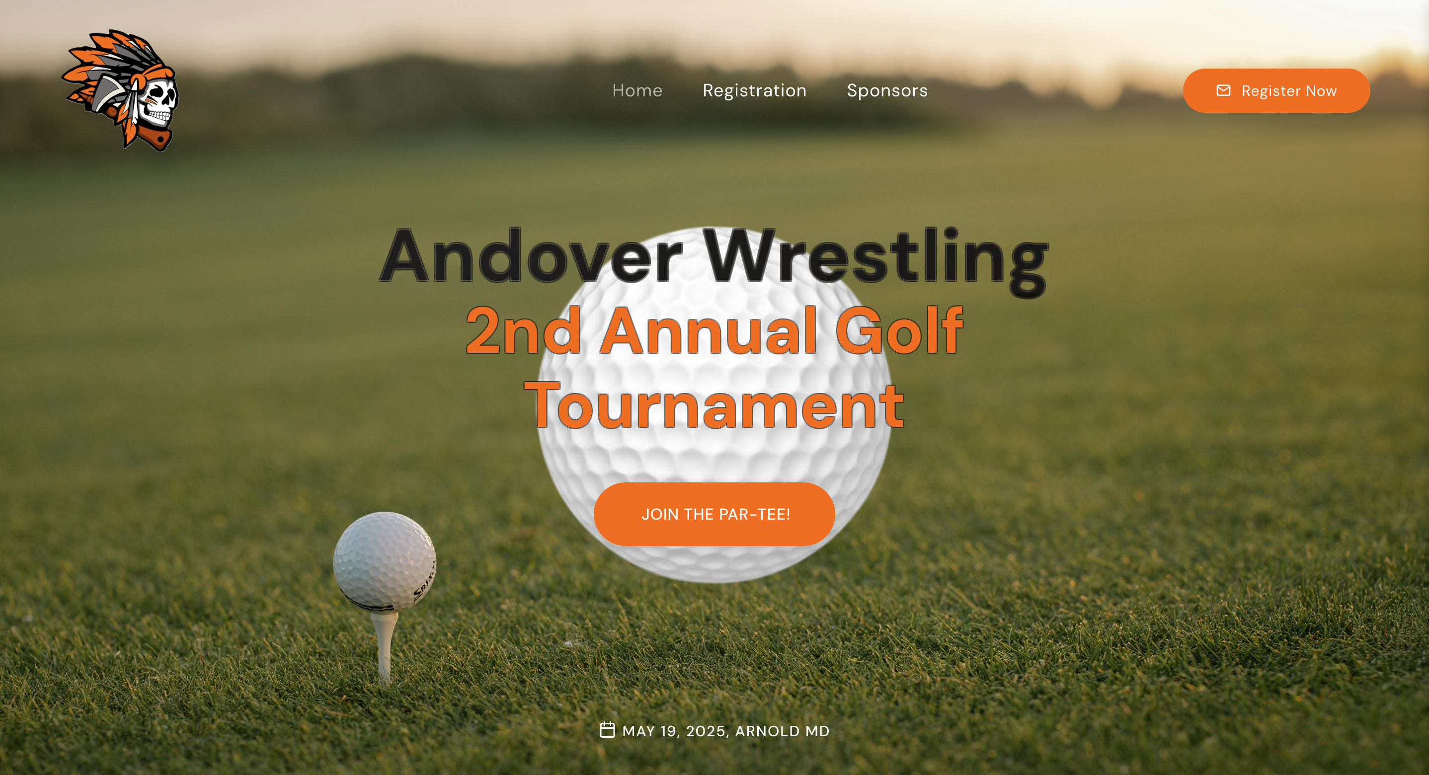 AWC Golf Tournament website